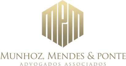Logo completa do escritório Munhoz, Mendes & Ponte